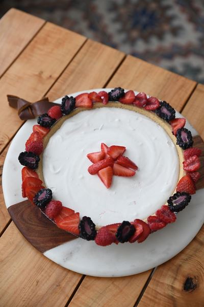 Festive 5 minute pie