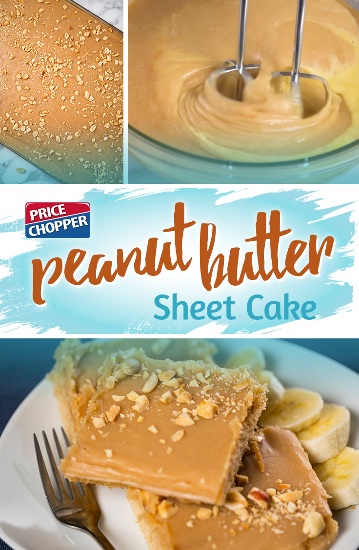 Peanut Butter Sheet Cake