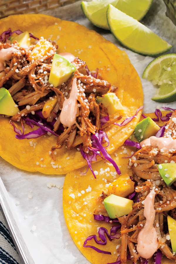 Pulled Pork Pineapple Tacos