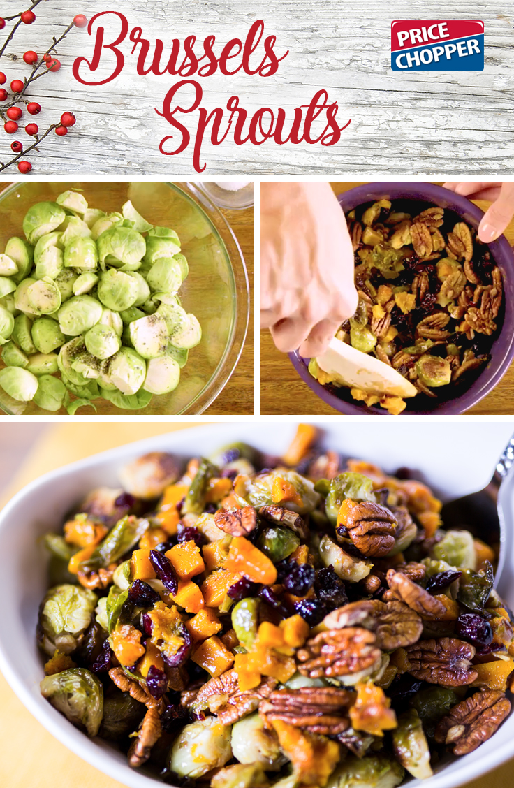Roasted Brussels Sprouts & Cinnamon Butternut Squash