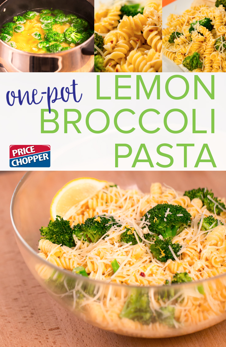 One-Pot Lemon Broccoli Pasta