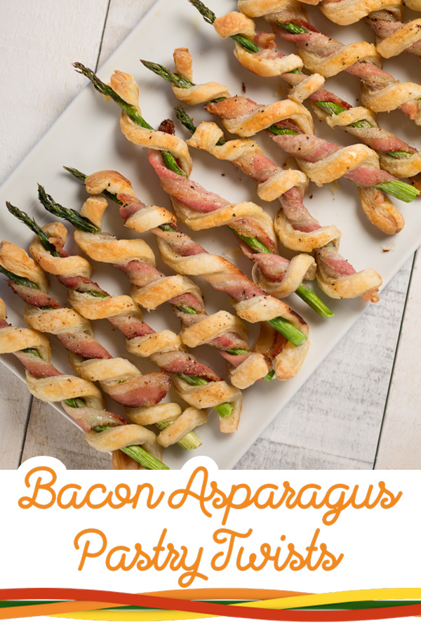 bacon asparagus pastry twists
