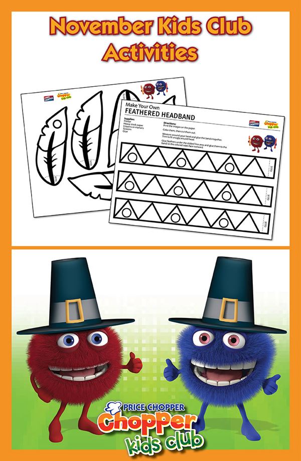 November Kids Club Activities