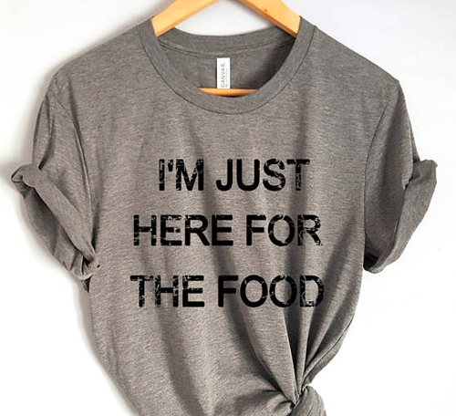 just here for the food