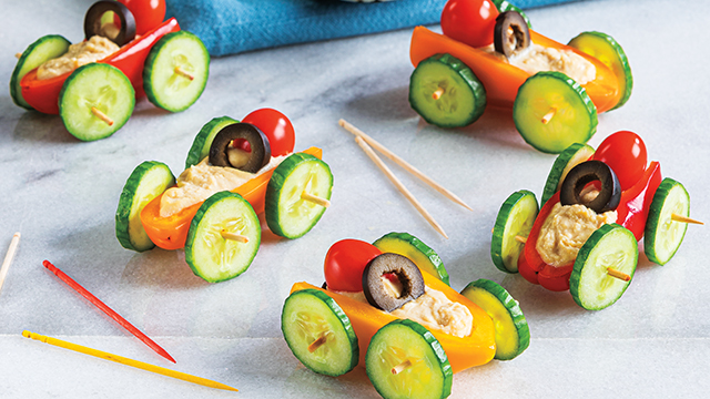 Mini Pepper Race Cars