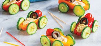 Mini Pepper Race Cars