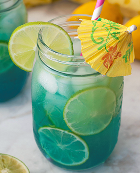 mermaid water rum punch