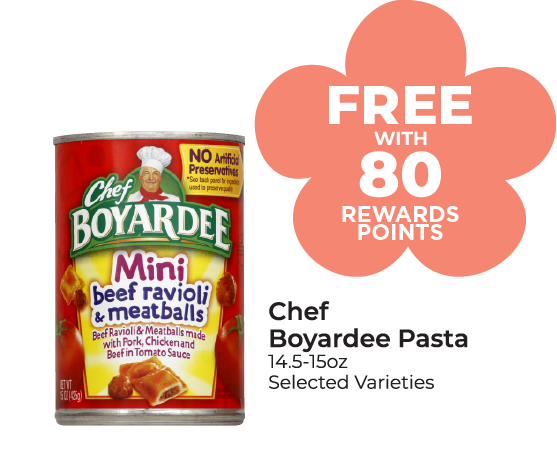 Chef Boyardee Pasta 14.5-15 oz, Selected Varieties
