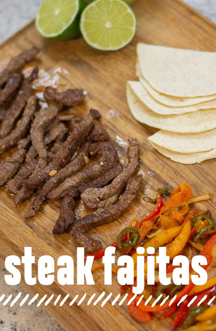 Sheet Tray Steak Fajitas