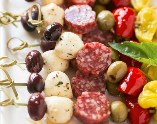 antipasto skewers
