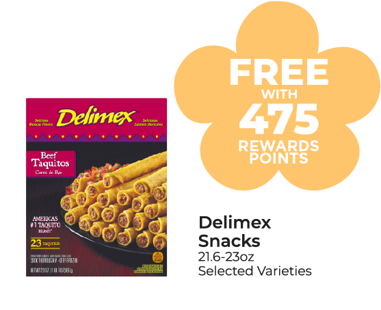 Delimex Snacks 21.6-23 oz, Selected Varieties