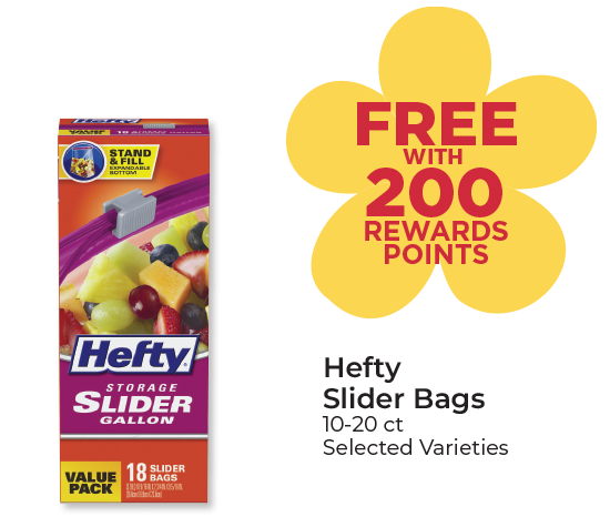 Hefty Slider Bags 10-20 ct Selected Varieties