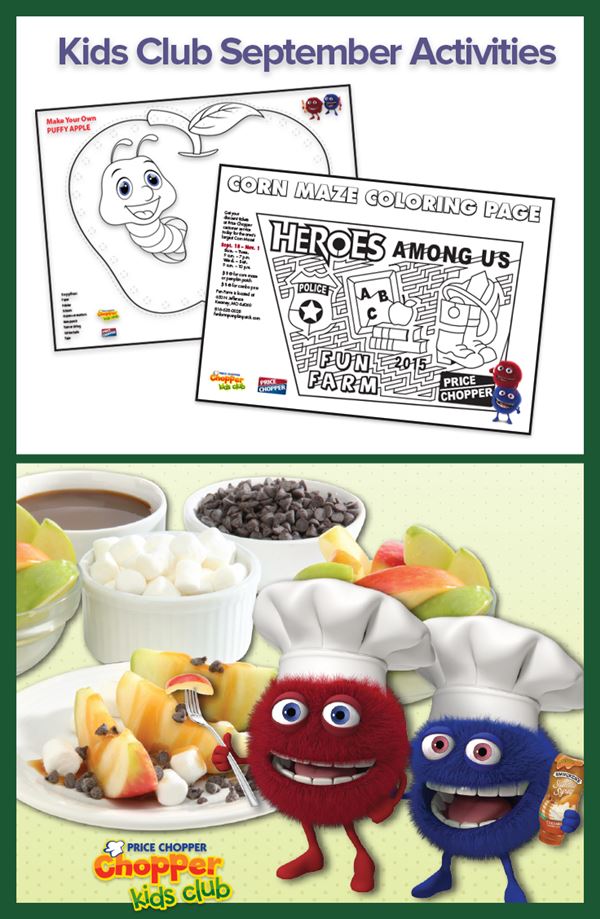 September Kids Club Activities