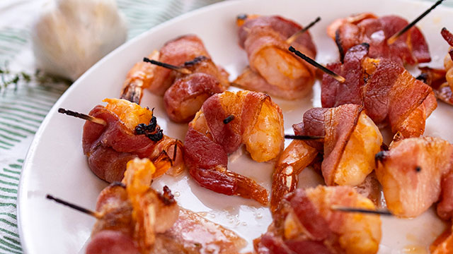 Bacon-Wrapped Shrimp