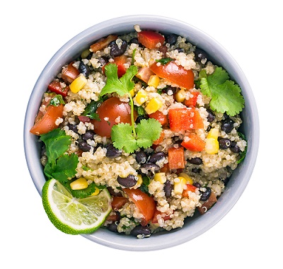 Mediterranean Quinoa Egg Bowl