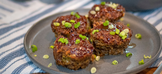 Mini Barbecue Meatloaves