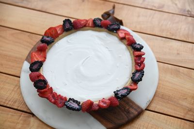 Festive 5 minute pie