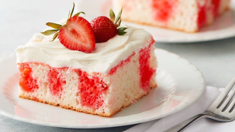 Strawberry Poke Cake