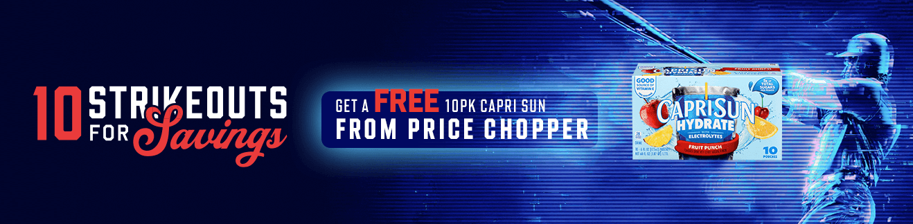 Price Chopper's Strikeouts for Savings Price Chopper's Strikeouts for Savings