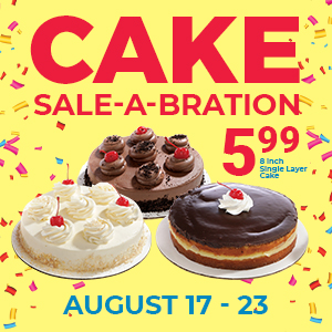 Cake Sale-A-Bration