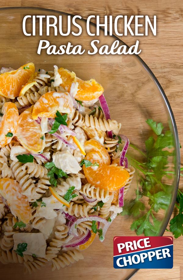 Citrus Chicken Pasta Salad