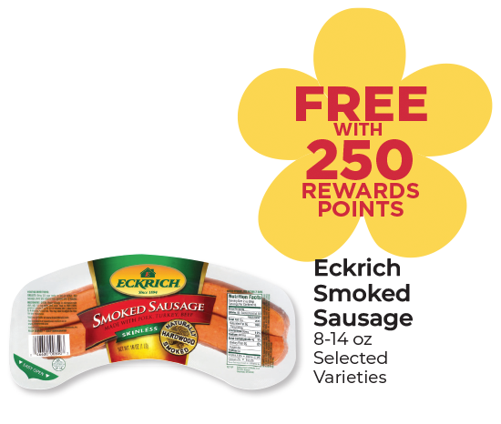 Eckrich Smoked Sausage 8-14 oz Selected Varieties