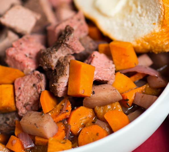 Slow Cooker Pot Roast With Root Vegetables