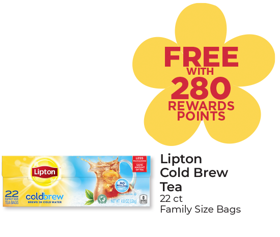 Lipton Cold Brew Tea 22 ct Family Size Bags