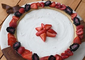 Festive 5 minute pie 