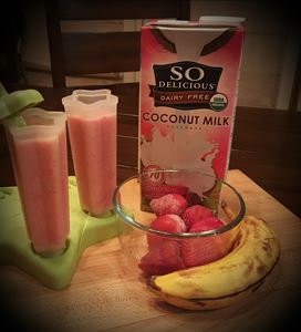 Strawberry Banana Pops Strawberry Banana Pops